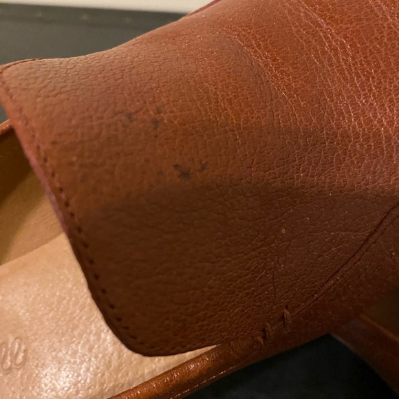 Madewell Women’s Tan Leather Slip-On Loafers, Classy and Stylish, Size 8.5. - Picture 5 of 12